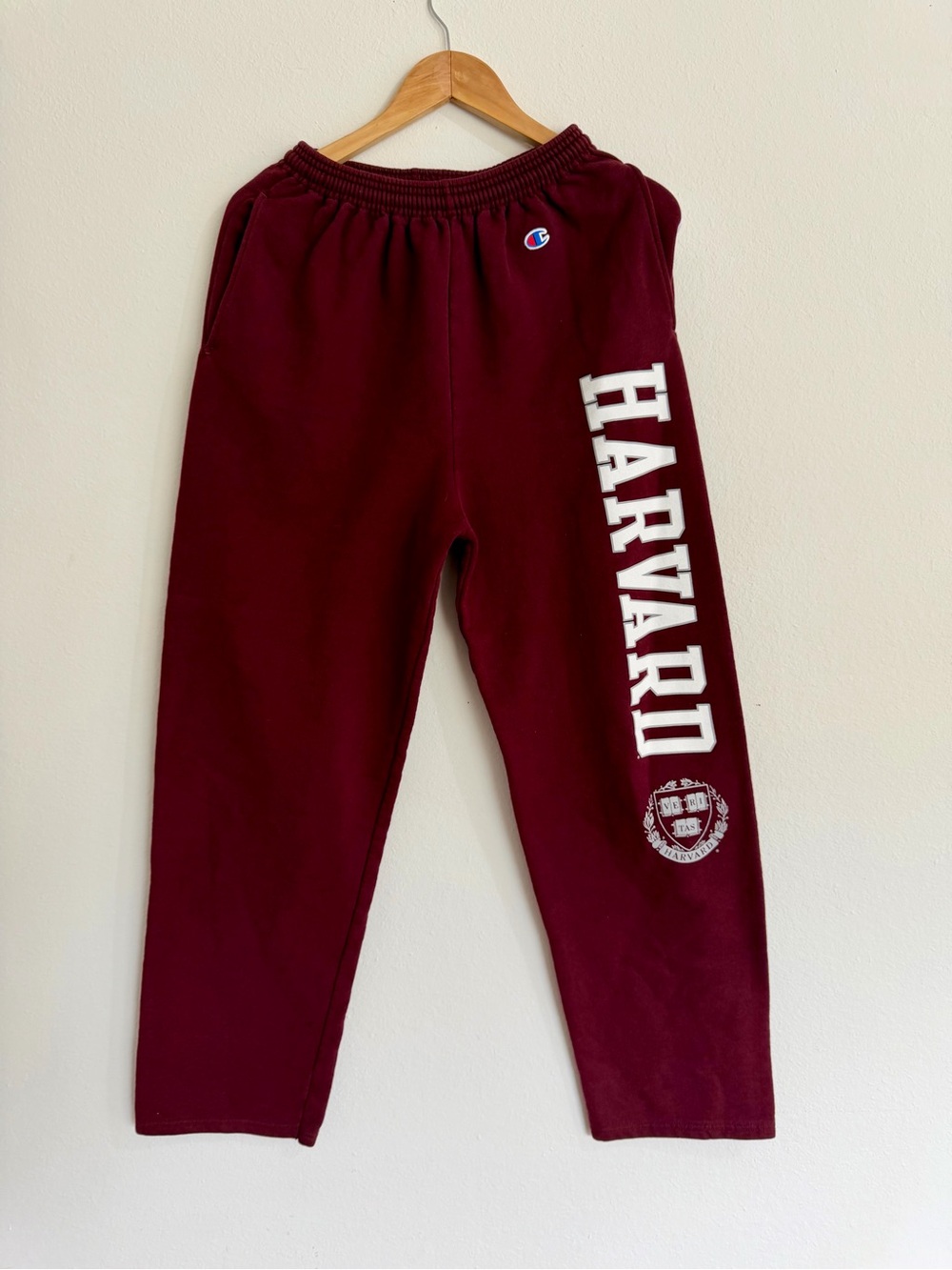 Champion Harvard Maroon Sweatpants